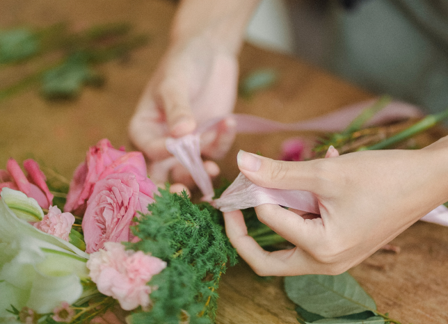 Wochenstrauß, wöchentlicher Abostrauß Libella Floristik